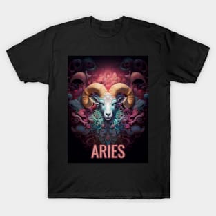 Aries Zodiac Sign T-Shirt